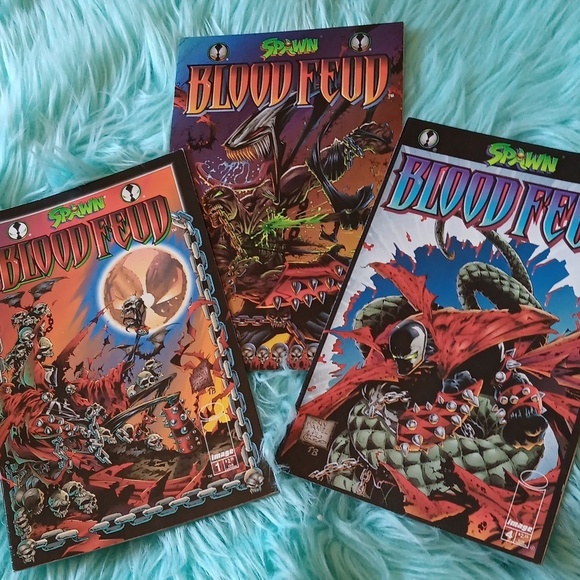 Blood feud DC Comics Spawn vol 1,2,4 new - Picture 2 of 5